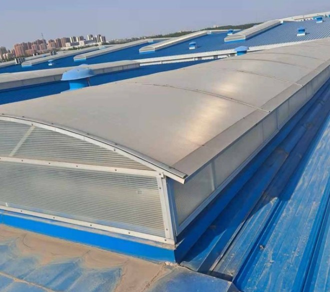 圆拱形电动采光排烟天窗使用说明